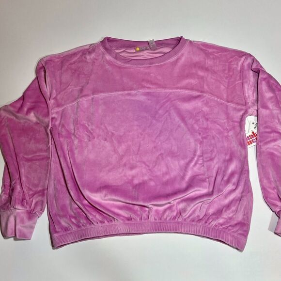 New Zella Girl Purple Opera Pullover Sweatshirt - Picture 4 of 11